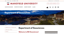 Desktop Screenshot of geoggeol.mansfield.edu