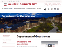 Tablet Screenshot of geoggeol.mansfield.edu